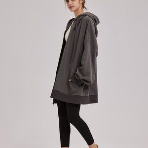 Nap Loungewear Oversized Zip Up Hoodie